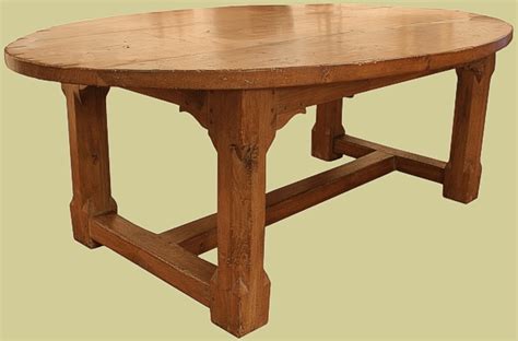 Oak Refectory Dining Table Bespoke Oak Dining Tables Seat 6 To 10