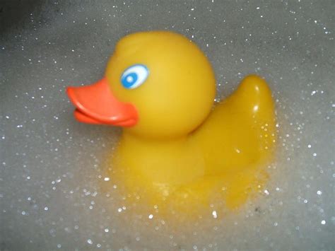 Rubber Duck Bubble Bath Photograph By Smm