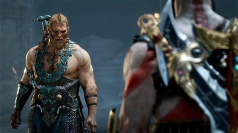 God Of War Pc Thor Sons Magni And Modi Boss Fight Kratos Kills Magni
