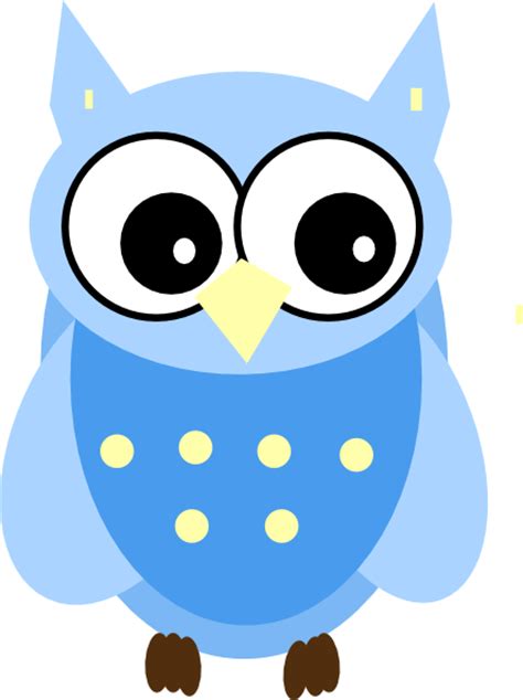 Blue Owl Clip Art At Vector Clip Art Online