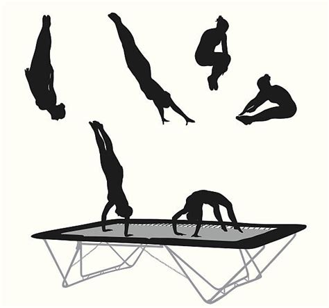 Trampoline Clip Art Vector Images And Illustrations Istock