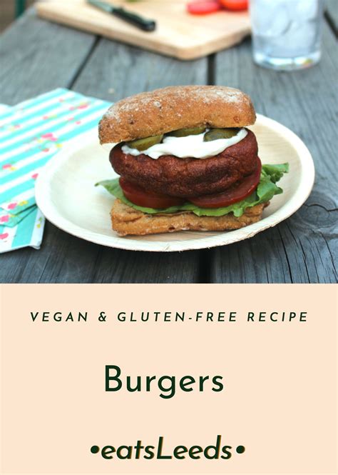 Vegan Gluten Free Burger Recipe Recipe Vegan Gluten Free Burger