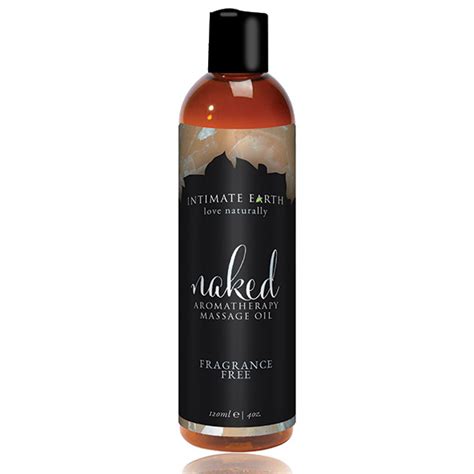 Naked Fragrance Free Massage Oil Ml