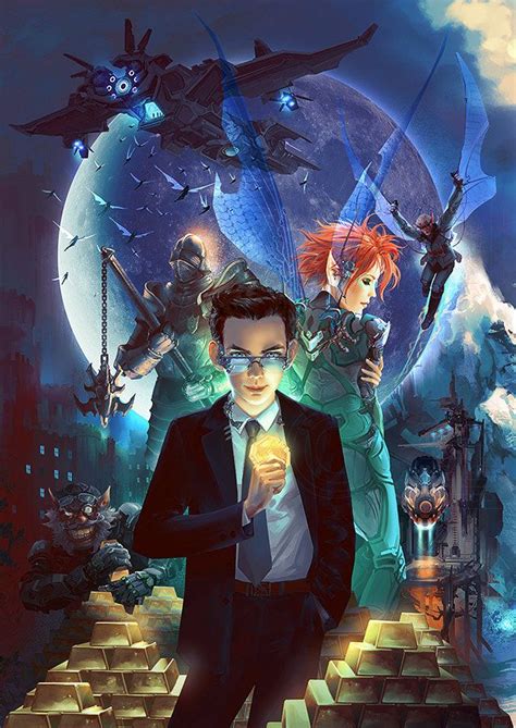 Artemis Fowl Book 1 By Dan Shayu Artemis Fowl Fan Art Artemis Fowl