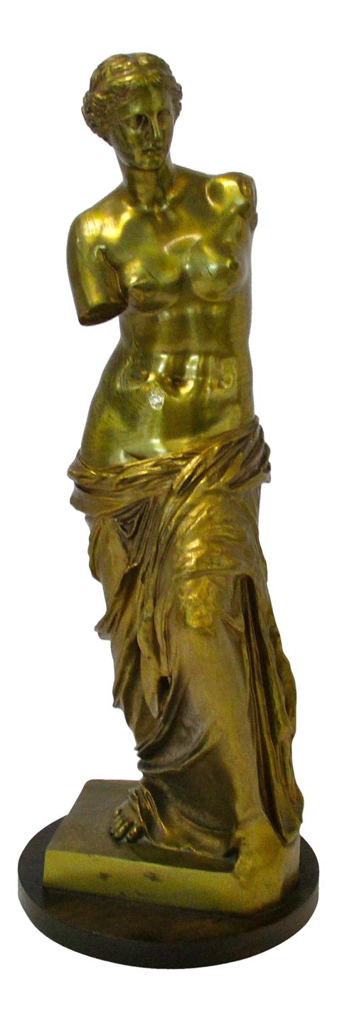 Bronze Venus Greek Goddess Statue Chairish