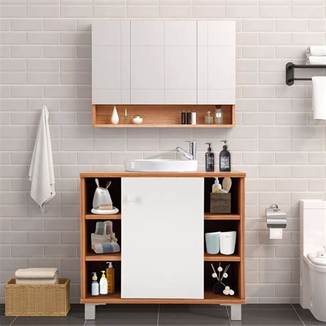 Ships free orders over $39. Under Sink Cabinet Bathroom Space-saver Storage Cabinet 6 ...
