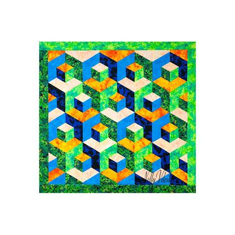 Tumbling Blocks The Easy One Artelas Quilts