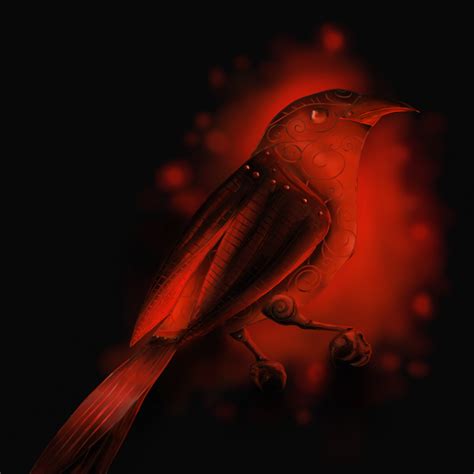 Glowing Bird By Nyyranpoikainen On Deviantart