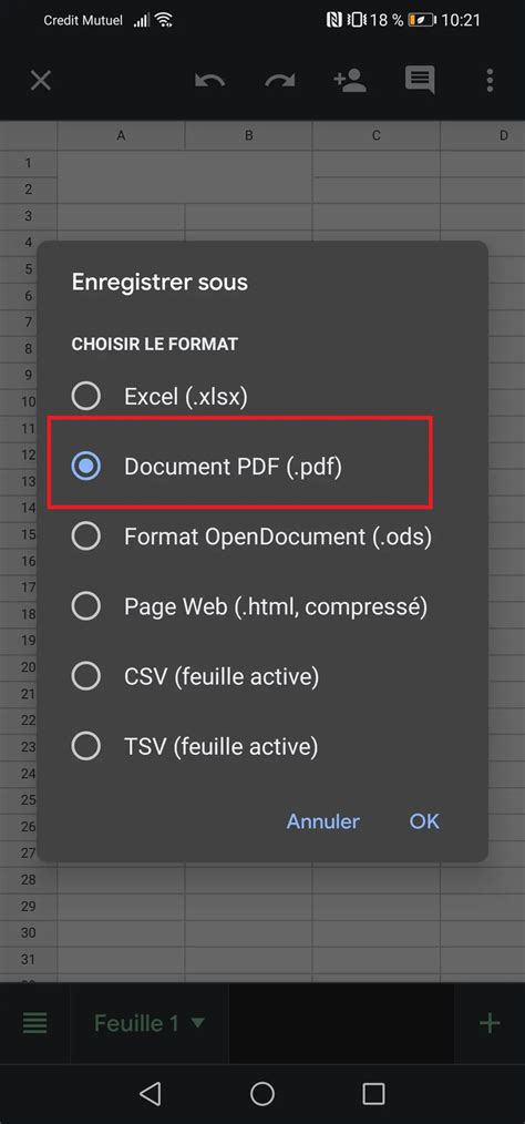 Comment Convertir Un Fichier Excel En Pdf Sur Android Androidphone
