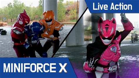 Miniforcex Live Action Lucy Changing A Ghost Miniforce Vs Ghost