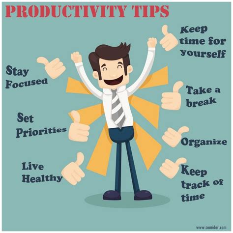 7 Essential Personal Productivity Tips Comidor