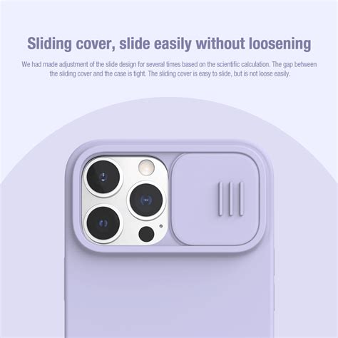Nillkin Camshield Silky Silicon Case For Apple Iphone 13 Pro Max