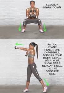 💞 How To Do Squat Cross Jab💞 Musely