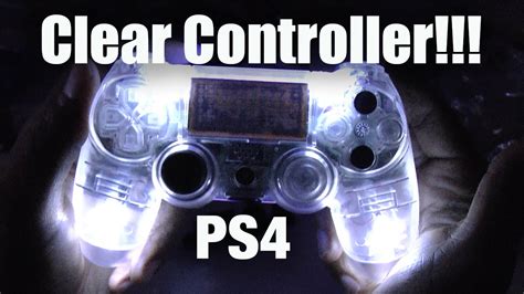 Clear Ps4 Controller Build Youtube