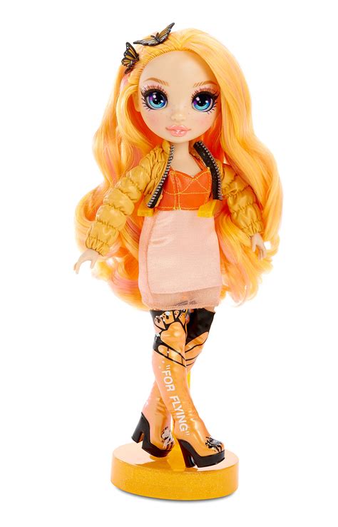 Buy Rainbow High Fashion Doll Poppy Rowan Orange Themed Doll With Luxury Outfits