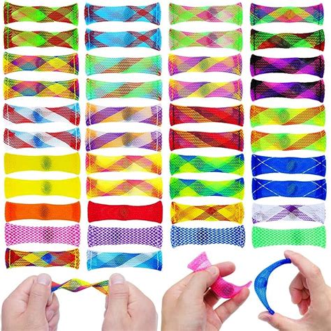 42 Pack Marble Mesh Fidget Toysfidget Toy Mesh And Marble