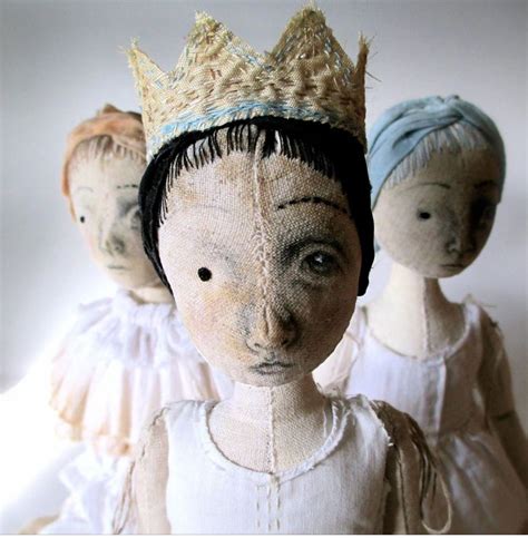 The Pale Rook Art Dolls Art Dolls Cloth Dolls Handmade