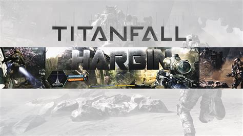 Titanfall Themed Youtube Banner On Behance