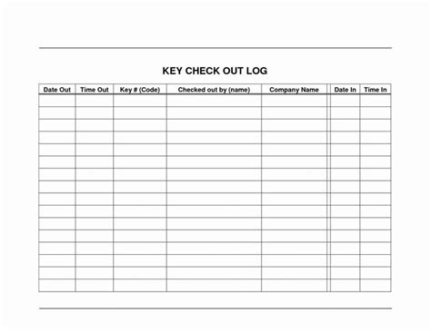 Key Log Template Free Everything You Need To Know About Key Log