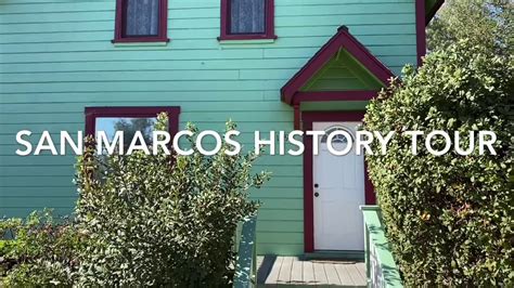 San Marcos history tour - YouTube