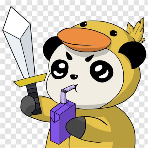 Giant Panda Clip Art Discord Emoji Red Transparent Png