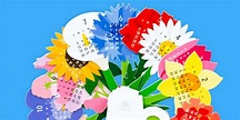 Good Morning, Inc. - Flowers - Paper Craft Calendar at ...
