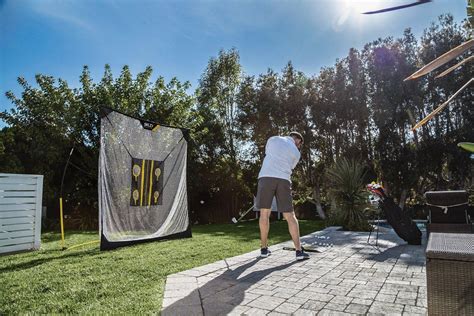 Add driving range netting to your indoor or outdoor range. Amazon.com : SKLZ Quickster Golf Net 6 X 6ft with Chipping ...