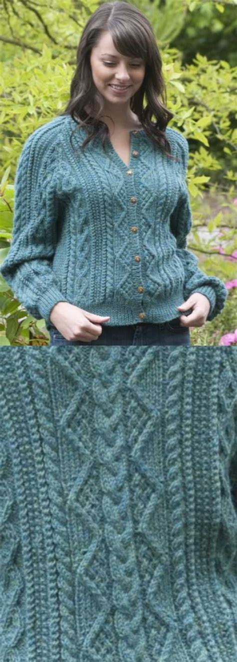 But sometimes patterns that were available for free. Free Knitting Pattern for Cabled Cardigan Patricia | Cable ...