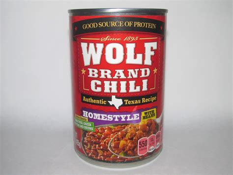 Wolf Brand Chili Homestyle With Beans National Chili Day Holiday