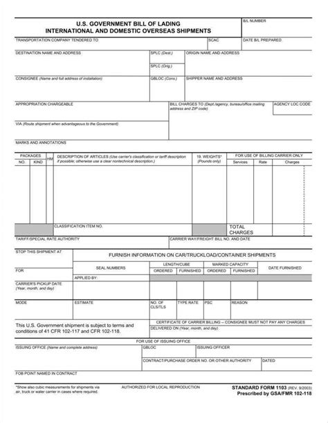 A straight bill of lading form contains the straight and simple fields, where you should write the names of all the items you are going to receive as the cargo. 29+ Bill of Lading Templates - Free Word, PDF, Excel Format Downloads | Free & Premium Templates