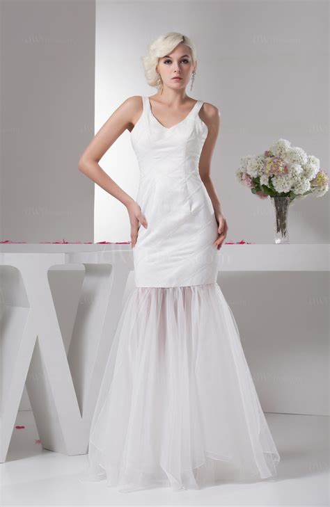 White Unique Prom Dress Long Country Beach Semi Formal Casual Amazing