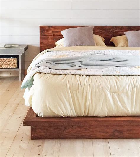 18 Gorgeous Diy Bed Frame Ideas And Projects The Budget Decorator
