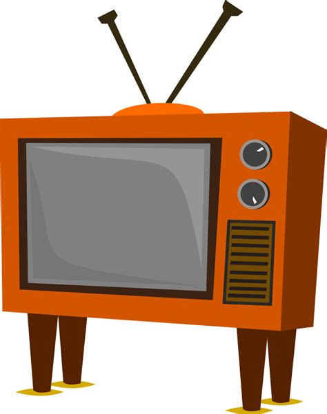 Tv Clip Art Black And White Free Clipart Images