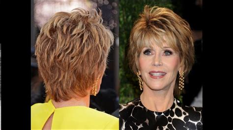 This hollywood legend, political activist, and fitness guru demonstrates that every woman should take a little time to change her look from time to time. Pin on Hair