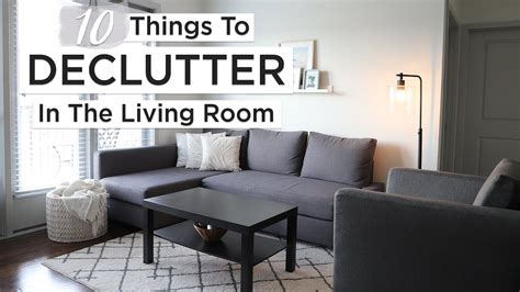 10 Things To Declutter In The Living Room 🛋 Decluttering And Organizing