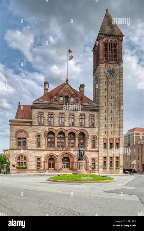 Albany City Hall Stock Photo Alamy