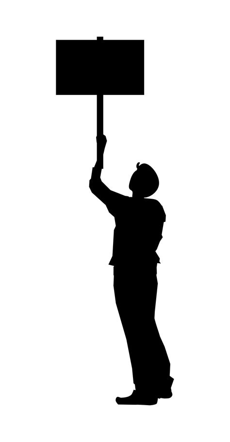 Protesters Clipart Silhouette 20 Free Cliparts Download Images On