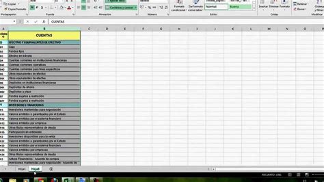 Plan General Contable Excel Sistema Excel Contable Contabilidad