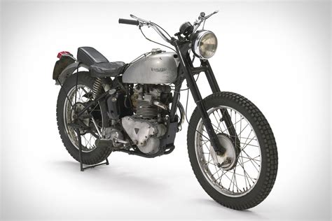 Fonzies 1949 Triumph Trophy 500 Motorcycle Uncrate