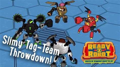 Ready2robot Slime Robot Battles Episode 4 Slimy Tag Team Throwdown