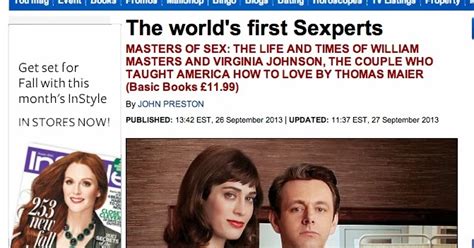 All The News Thats Fit To Print And Masters Of Sex Too