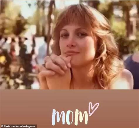Paris Jackson Shares A Sweet Mothers Day Tribute And A Vintage Snap Of Her Mom Debbie Rowe