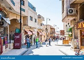 Arquitectura De Madaba, Jordania Fotografía editorial - Imagen de ...