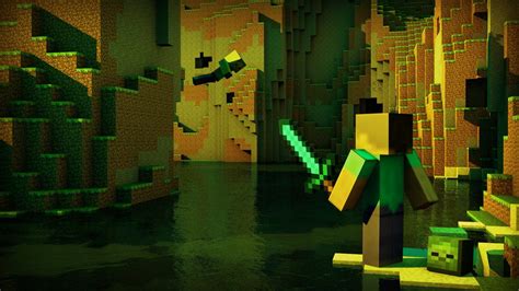 Minecraft Fan Art Wallpapers Wallpaper Cave