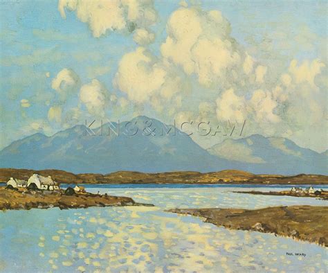Connemara Cottages Art Print By Paul Henry At King And Mcgaw Irish Art