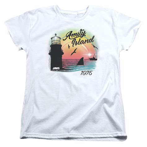 Jaws Womens Amity Island T Shirt