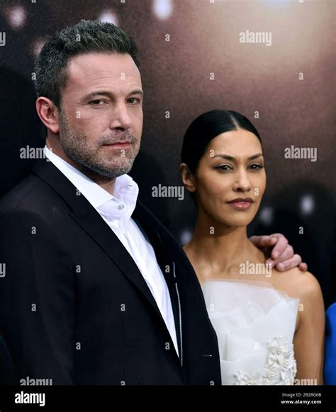 Los Angeles United States 02nd Mar 2020 Ben Affleck L And Janina