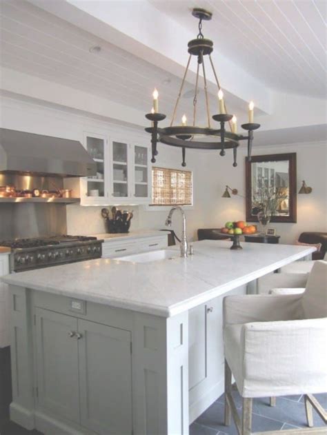 35 Collection Of Chandelier Over Kitchen Island