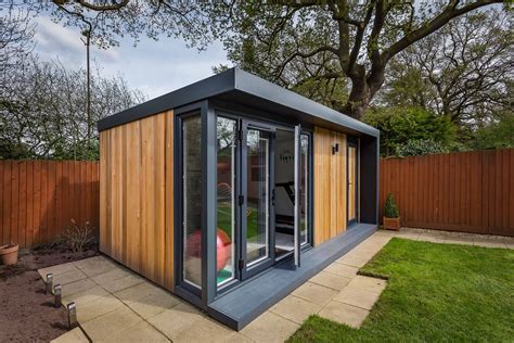 A 5m X 3m Tgo3 Garden Office Used As A Gym And Playroom Small Garden