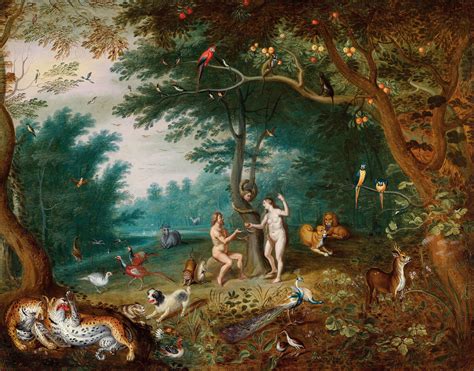 Jan Brueghel De Jonge The Garden Of Eden Renaissance